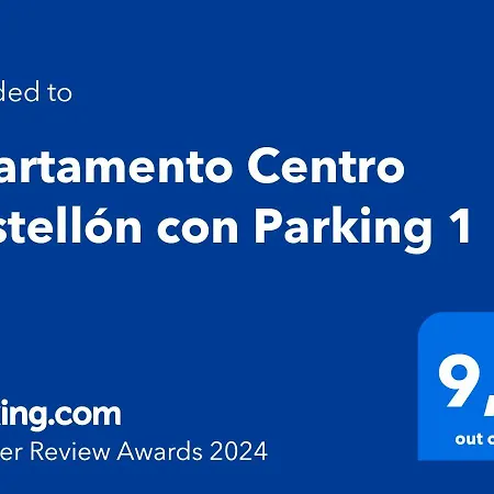 Centro Castellon Con Parking 1 Apartment *